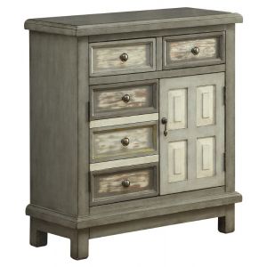 Coast To Coast - Two Drawer Two Door Cabinet in Homestead Grey - 13712