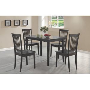 Coaster - 5 Pc Dining Set in Cappuccino Finish - 150152