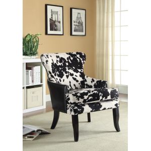 Coaster - Trea Accent Chair (Black/White) - 902169