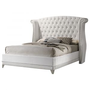 Coaster -  Barzini Upholstered Bed E King Bed - 300843KE