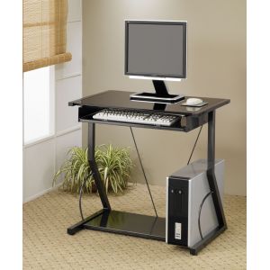 Coaster - Black Computer Desk - 800217