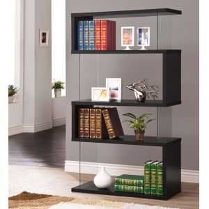 Coaster - Emelle Bookshelf (Black) - 800340
