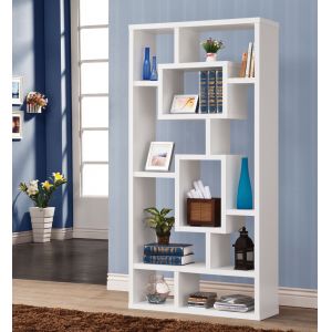 Coaster - Bookshelf (White) - 800157