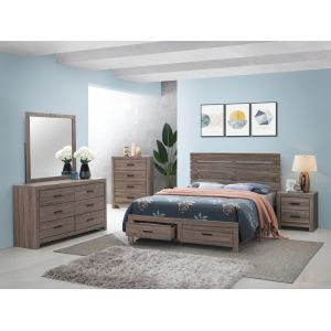 Coaster -  Brantford Bedroom Set - 207040KE-S4