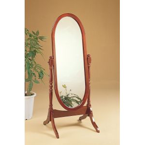 Coaster - Foyet Cherry Cheval Mirror - 3101