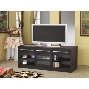 Coaster - Elwood Connect It Tv Console (Cappuccino) - 700650