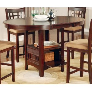 Coaster - Lavon Counter Height Table (Warm Brown) - 100888N