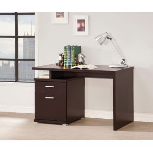 Coaster - Irving Desk (Cappuccino) - 800109