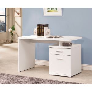 Coaster - Desk (White) - 800110
