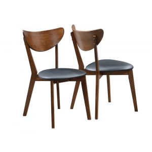 Coaster - Malone Dining Chair in Walnut Finish (Set of 2) - 105362