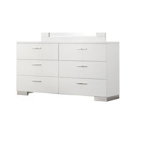 Coaster - Felicity Dresser (Glossy White) - 203503