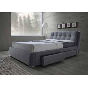 Coaster -  Fenbrook Upholstered Bed C King Storage Bed - 300523KW