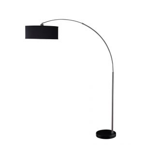 Coaster - Floor Lamp (Black/Chrome) - 901486