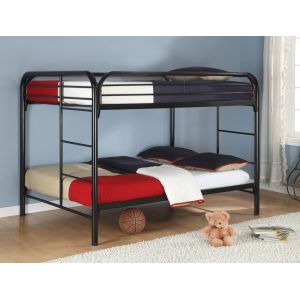 Coaster - Morgan Full/Full Bunk Bed (Black) - 460056K