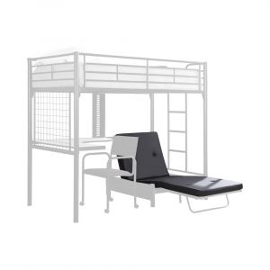 Coaster -  Jenner Workstation Loft Bed Futon Pad - 2335M