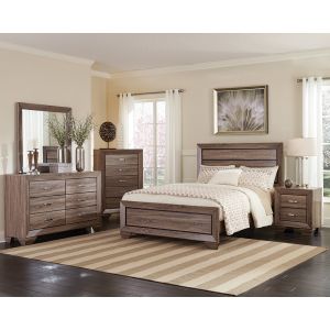 Coaster -  Kauffman Ca King 5Pc Set (Kw.Bed,Ns,Dr,Mr,Ch) - 204191KW-S5