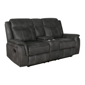 Coaster -  Lawrence Motion Loveseat W/ Console - 603505