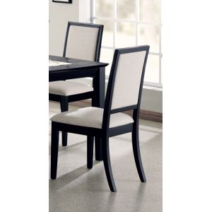 Coaster - Louise Lexton Side Chair in Black Finish (Set of 2) - 101562