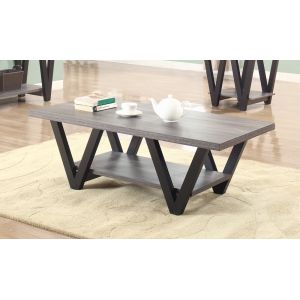 Coaster - Stevens Living Room: Wood Top Occasional Tables Coffee Table - 705398