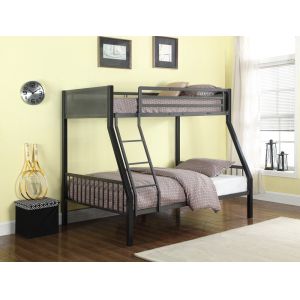 Coaster -  Meyers Bunk Bed Twin / Full Bunk Bed - 460391
