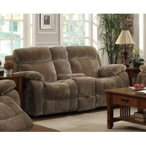 Coaster - Myleene Double Reclining Gliding Loveseat with Console - 603032