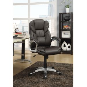 Coaster - Kaffir Office Chair (Dark Brown) - 800045