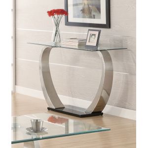 Coaster - Pruitt Satin Plated Sofa Table - 701239