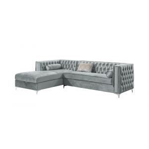Coaster - Bellaire  Upholstered Sectional Silver - 508280