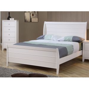 Coaster - Selena Twin Bed in White Finish - 400231T