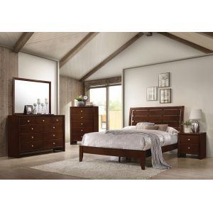 Coaster -  Serenity Ca King 5Pc Set (Kw.Bed,Ns,Dr,Mr,Ch) - 201971KW-S5