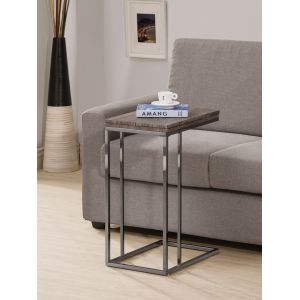 Coaster - Pedro Snack Table (Weathered Grey) - 902864