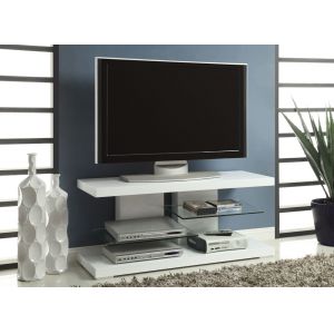 Coaster - Cogswell Tv Console (Glossy White) - 700824