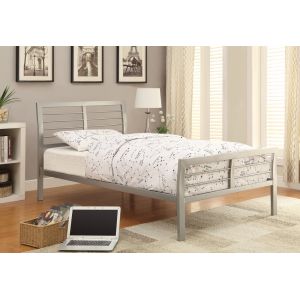 Coaster - Cooper Twin Bed (Silver) - 300201T