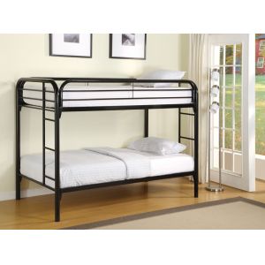 Coaster - Morgan Twin/Twin Bunk Bed (Black) - 2256K