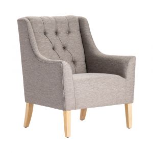 Crestview Collection - Andover Upholstered Button Tufted Arm Chair - CVFZR5011 - CLOSEOUT