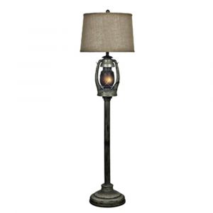 Crestview Collection - Oil Lantern Floor Lamp - CIAUP527