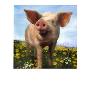 Crestview Collection - Pig Out Wall Art - CVTOP1920 _CLOSEOUT