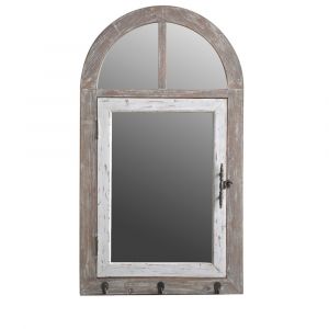 Crestview Collection - Sofia Wood mirror - CVTMR1773