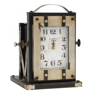 Crestview Collection - Time Flash Metal Clock - CVTCK1087