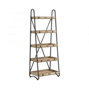 Crestview Collection - Voyager Metal and Wood Tiered Etagere - CVFZR867 _CLOSEOUT