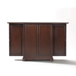Crosley Furniture - Alexandria Expandable Bar Cabinet in Vintage Mahogany Finish - KF40001AMA