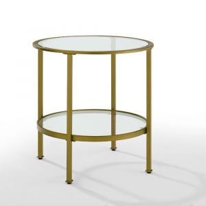 Crosley Furniture - Aimee Glass Side Table - CF1309-GL