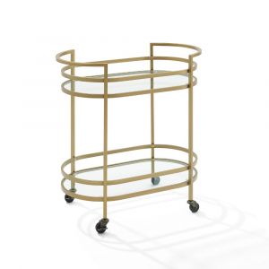Crosley Furniture - Bailey Bar Cart Gold - CF4010-GL