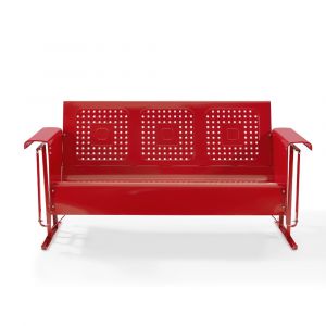 Crosley Furniture - Bates Sofa Glider in Red - CO1023-RE