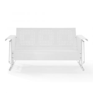 Crosley Furniture - Bates Sofa Glider in White - CO1023-WH