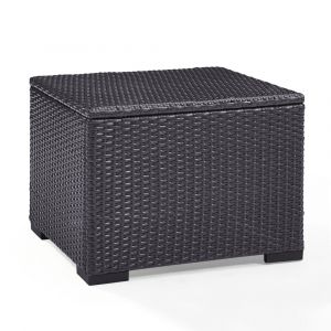 Crosley Furniture - Biscayne Outdoor Wicker Coffee Table Brown - CO7224-BR