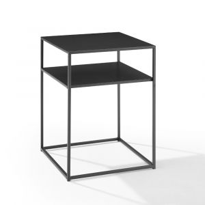 Crosley Furniture - Braxton End Table Matte Black - CF1401-MB