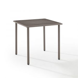 Crosley Furniture - Cali Bay Outdoor Metal Side Table Light Brown - CO6235-LB