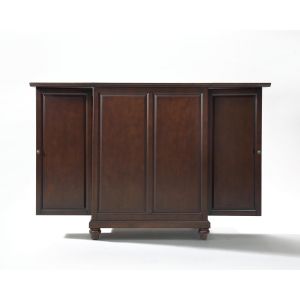Crosley Furniture - Cambridge Expandable Bar Cabinet in Vintage Mahogany Finish - KF40001DMA