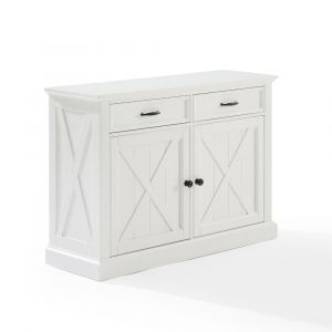 Crosley Furniture - Clifton Sideboard Distressed White - CF4210-WH